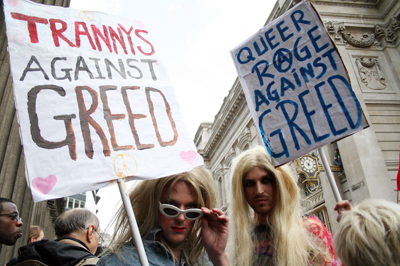 Trannys Against Greed